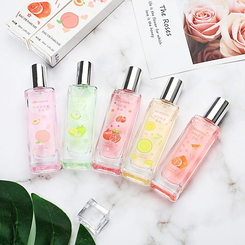 Sophie Lil Men's and Women's Fruity Perfume Lasting Light Fragrance Niche Fresh Natural Human Peach Pomegranate Fragrance
