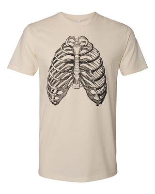 Cottage Cult Clothing Tee T Shirt Cotton Medical Anatomy Victorian Art Head #5