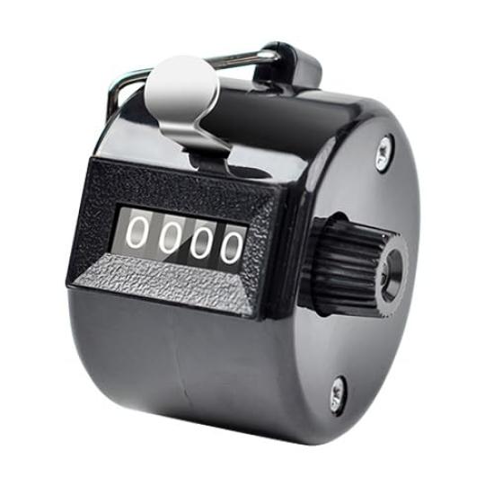 Tally Analog Count up to No Batteries Quantity People Counting Counter, Counter, 4-Digit 9999, Handheld, Manual, Compact, Required, Counting,