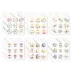 Set of 90Pcs Eid Mubarak Sticker 40mm Decorative Wrapping Sticker for Journal Planner Packaging Party Decoration