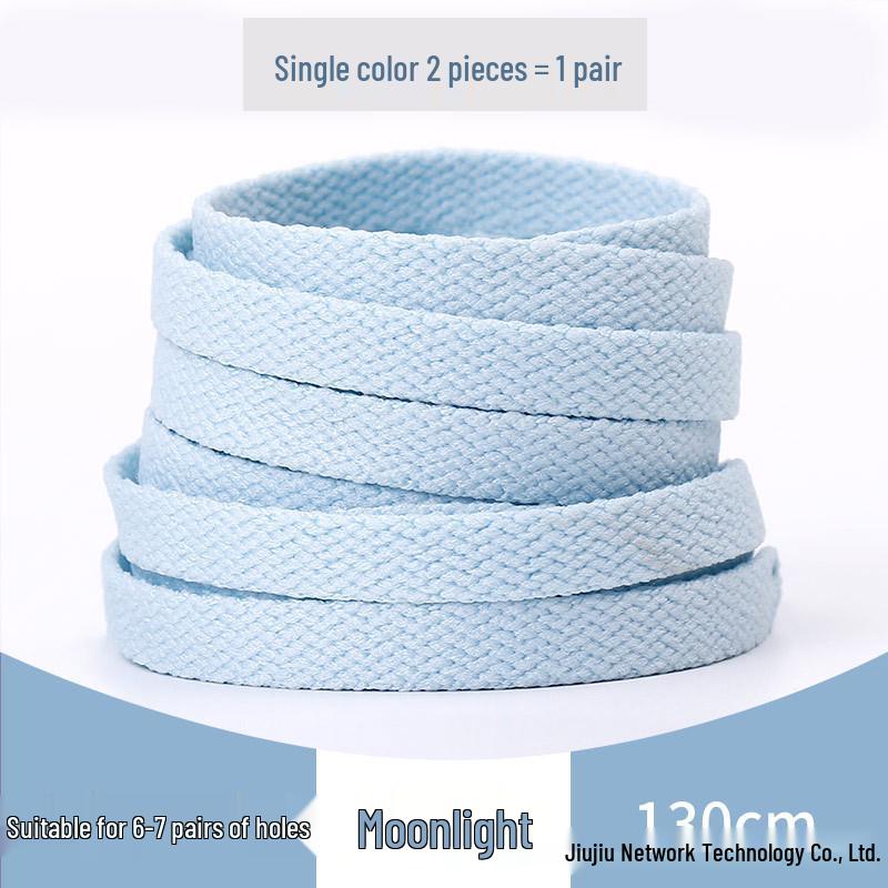 Colorful Jelly Flat Shoelaces for Air Force 1 AJ1 Mid Sneakers (4 Colors Available)