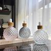 100ML Large Capacity Glass Essential Oil Dropper Bottle with Bamboo Lid