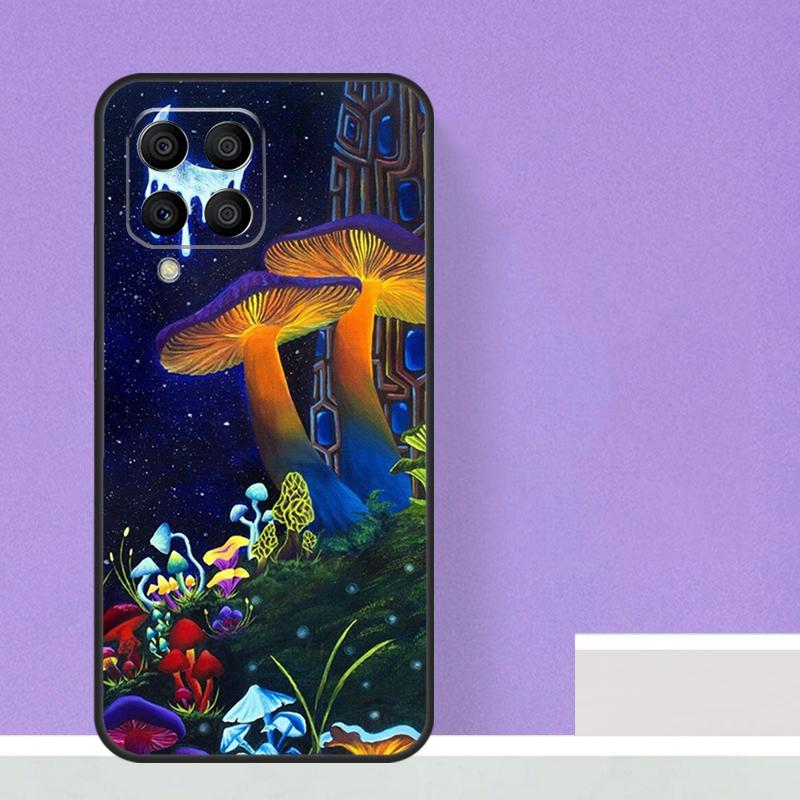 Psychedelic Mushrooms Florals Case For Samsung Galaxy M21 M31 M15 M55 M56 M36 M16 M06 M13 M33 M53 M12 M32 M52 M14 M34 M54