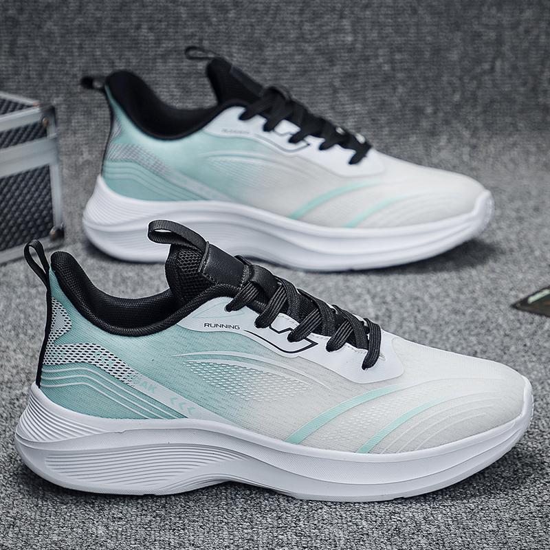 

High Quality Walking Sneakers Men Lightweight Large Size 50 Shoes For Men Sport Casual Shoes Male Comfortable Travel Man Sneaker 39 светло-зеленый