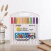 Acrylic Marker Pen Set - 12, 24, 36, 48 Colors for Kids Art and Painting with Portable Box