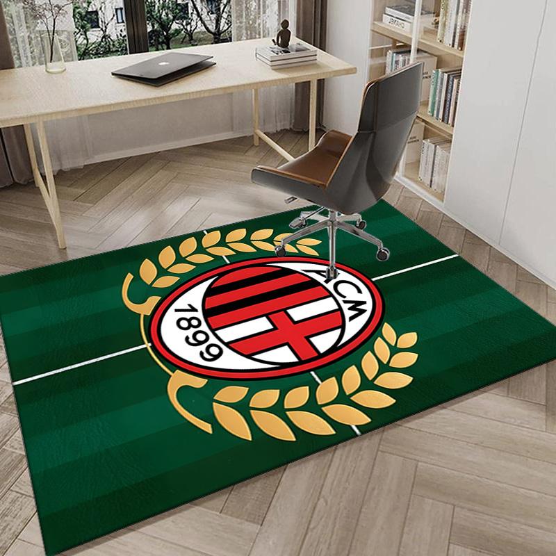 Milan Football club Printed Area Rug for Office, Chair Rug, Decorative Carpet Floor Mat, Large Size Fan gifts Christmas gifts