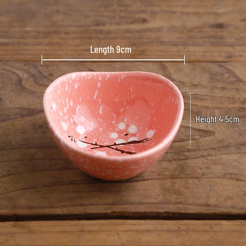 Japanese Style Dipping Sauce & Snack Dish Plate for Home, Restaurant, or Hotel Use