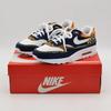 FJ4452-432 Air Max 1 PRM Washed Dark Blue Denim Leopard Navy Gold (Men's)