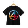 Fantastic Four Elements Logo T-Shirt – Marvel Superhero Team Graphic Tee