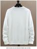 Men's American Fashion Loose Fit Round Neck Sweatshirt, Fake Two-Piece Long-Sleeve Top for Spring