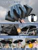 Masterpiece Reinforced 12 Ribs Reverse Folding Automatic Opening and Reverse Super Water Extra Large Long Wind Resistant Folding For Sunny and Rainy