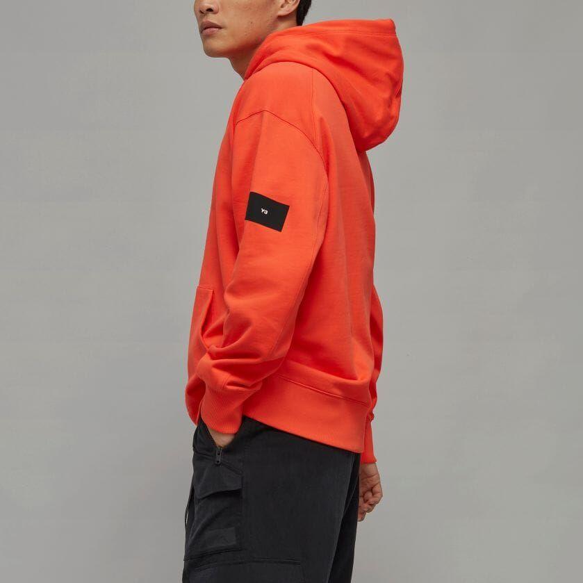 Y-3 Ft Hoodie Solid Color Long Sleeve Hooded Sweatshirt Men Hoodies Orange IB4807