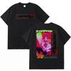 Anime Chainsaw Unisex T Shirts Japanese Unisexga Denji Pochita Casual T-shirts Streetwear Unisex Women Summer Pure Cotton Oversized Tees