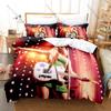 Housse de couette Freya Skye + 2 taies d'oreiller, Ensemble de literie imprimé chanteuse actrice britannique Tissu doux Décoration de chambre à coucher Cadeau pour la famille de Freya