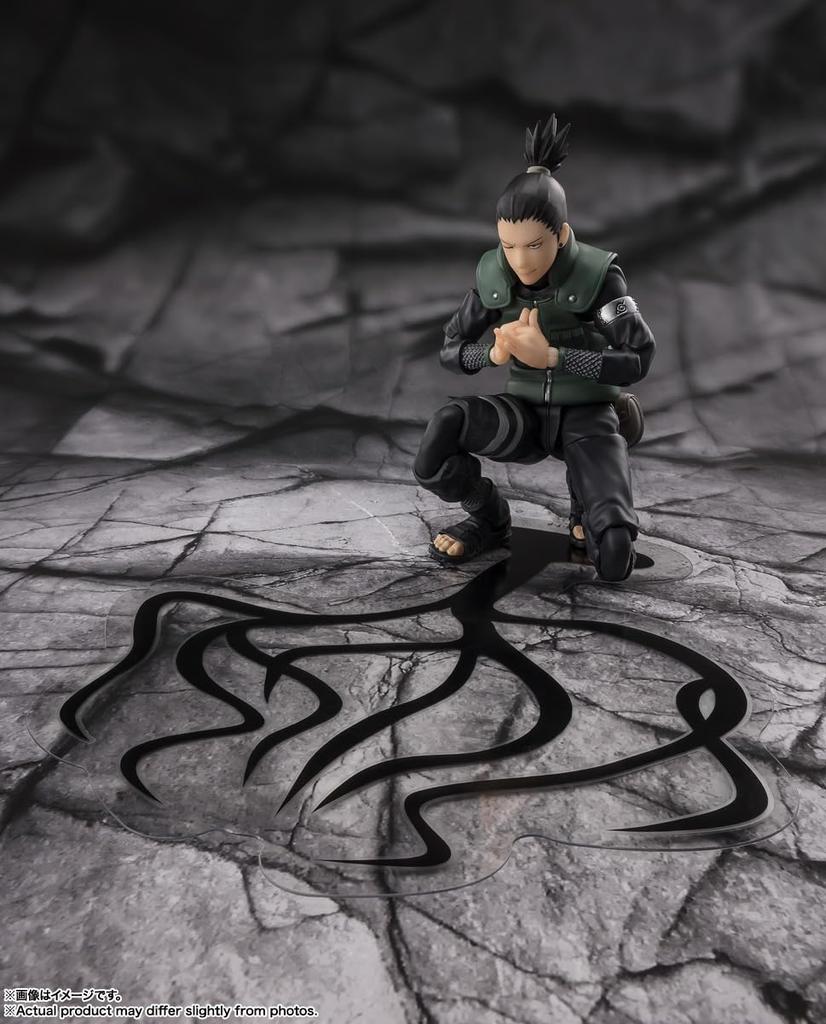 TAMASHII NATIONS NARUTO Shippuden Shikamaru Nara Brain That Sees 145mm PVC ABS Painted Movable Figure S.H.Figuarts -The Ahead-Approximately &
