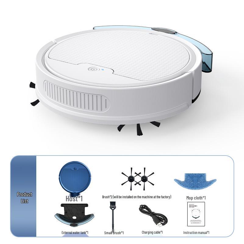 All-in-One Smart Robot Vacuum: Sweeping, Suction, and Mopping with Mobile App Control for Home Cleaning