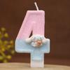 0-9  Birthday Number Candles Cute Number Candle Cinnamoroll Pink Blue Candles Top of Cake Baby Birthday Party Supplies Toy
