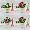 Camellia Sp Green Plant Indoor Decor With Plastic And Silk For Home And Wedding Use