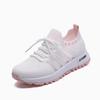 Women's Flyknit Breathable Running Shoes with Front Strap, Women's Casual Single Shoes