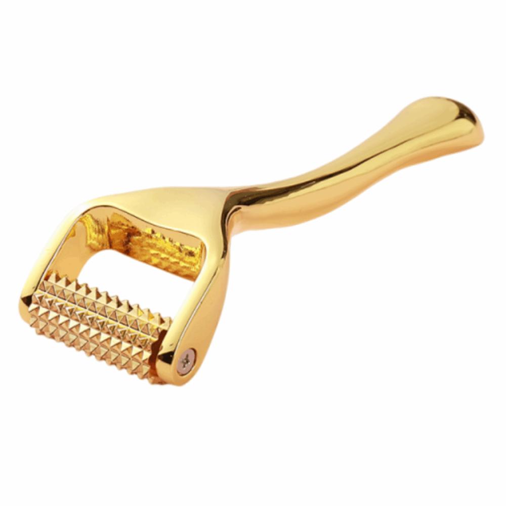 Anti-wrinkle Face Massage Roller Skin Lifting Acupressure Roller  Skin Care Tool золотой