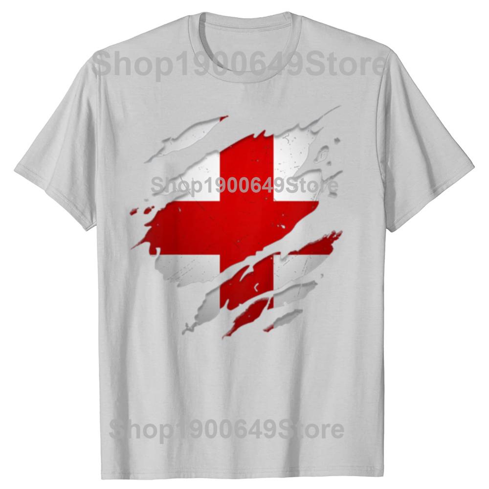 Funny Proud English England Flag T Shirts Summer Graphic Cotton Streetwear Short Sleeve Birthday Gifts Tshirt Mens Clothing