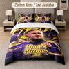Custom Bedding Set Luke Littler Pattern, Print Name Text 1 Duvet Cover plus 2 Pillowcases Home Textile