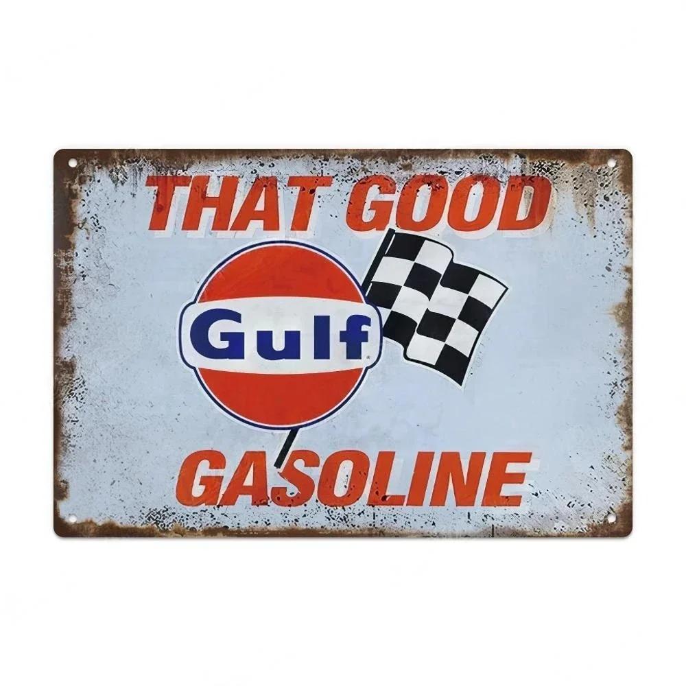 Car Gas Oil Sign Vintage Lubricant Metal Billboard Wall Plate Poster Decor Garage Auto Repair Shop Tin Sign Decorative Plaque