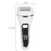 2 Speeds Electric Rechargeable Foot File Waterproof Eliminate Feet Calluses Electric Pedicure Foot Sander