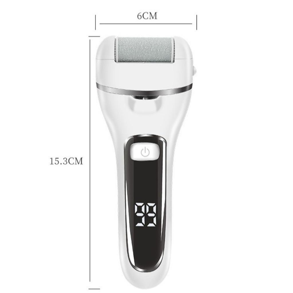 2 Speeds Electric Rechargeable Foot File Waterproof Eliminate Feet Calluses Electric Pedicure Foot Sander