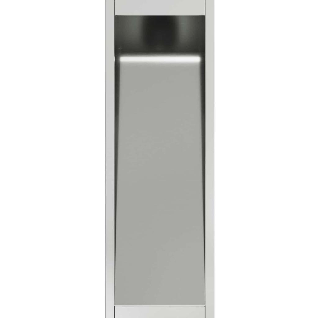 Solar LED Path Light 2 Pcs Silver Galvanized