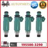 New 4pcs Fuel Injectors 195500-3290 15710-64G00 Fits for 1998-2001 Suzuki Esteem 1.6L