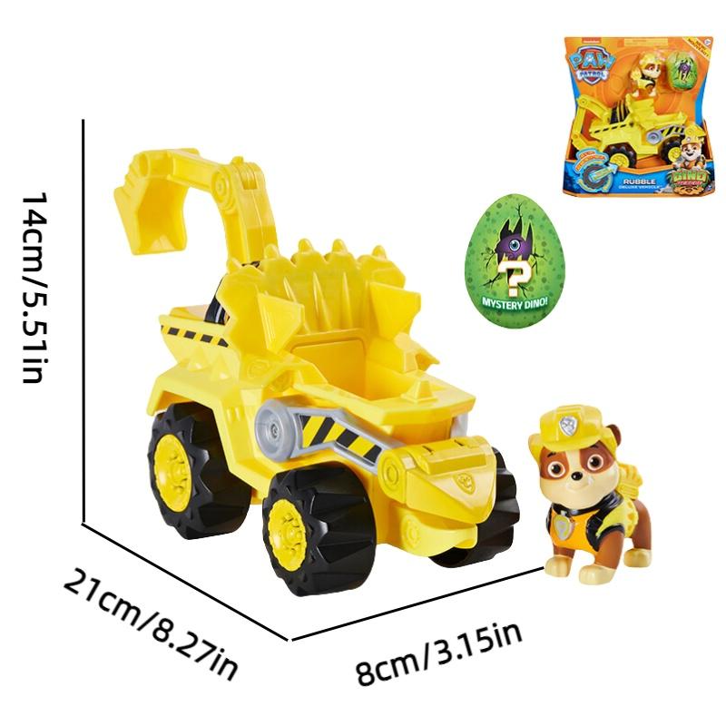 Wangwang Team Toy Dinosaur Wilderness Series Dog Patrol Car Plastic Off-road Vehicle Kids Gift