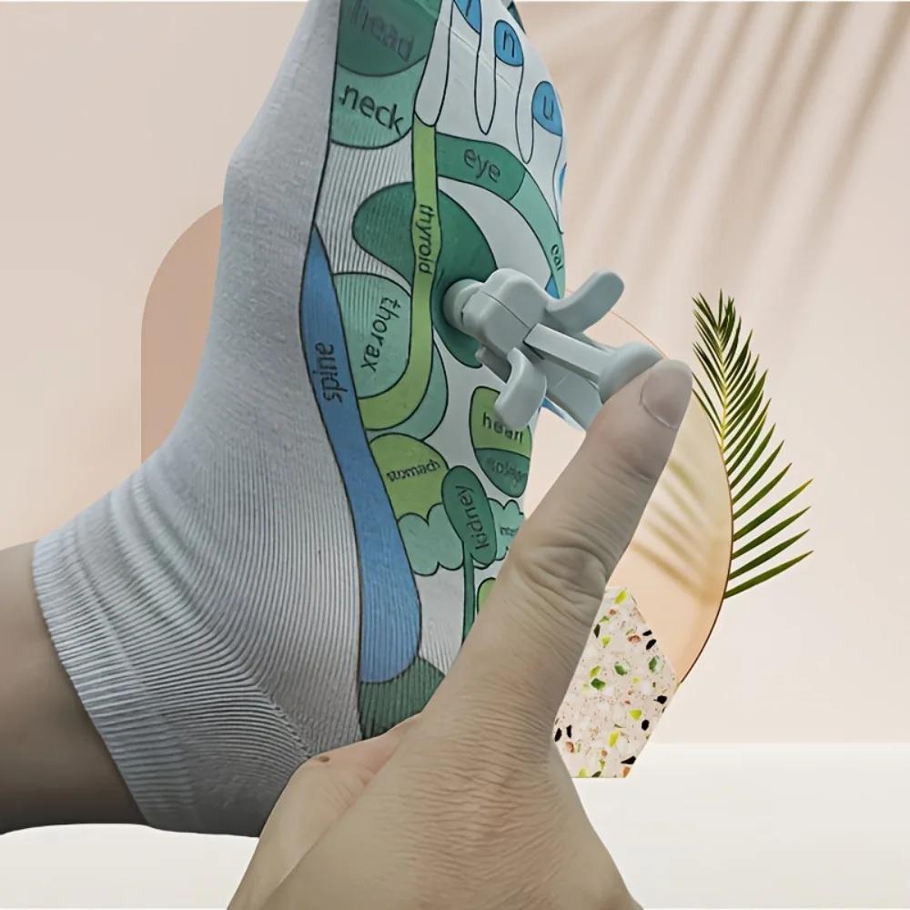 Foot Reflexology Massage Socks Massage Relieve Tired Feet Acupoint Pressure Tool Acupressure Tool Relieve Tired Foot Care Tools