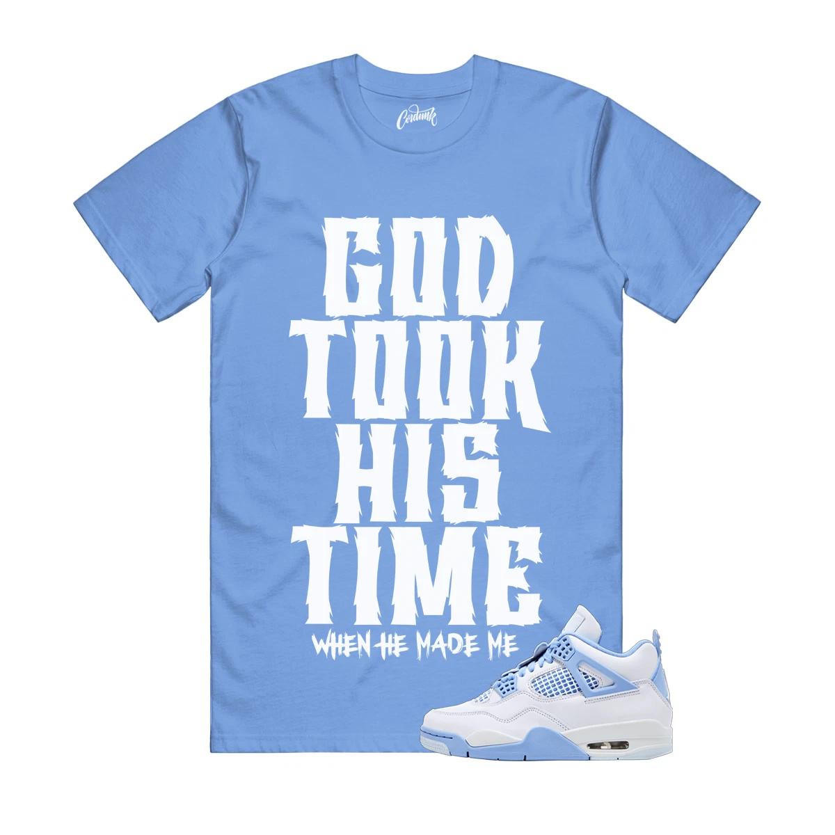 4 Forget Me Not White Aluminum Blue Tint Carolina T Shirt Match G2 120