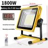 Rechargeable LED Floodlight: Strong Outdoor Emergency Light for Construction, Power Outages, Camping, Handheld Household Use