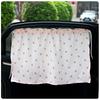 Cute Cartoon Window Shade Suction Cup Car Window Cover Universal Sunshade Curtain  Car Interior