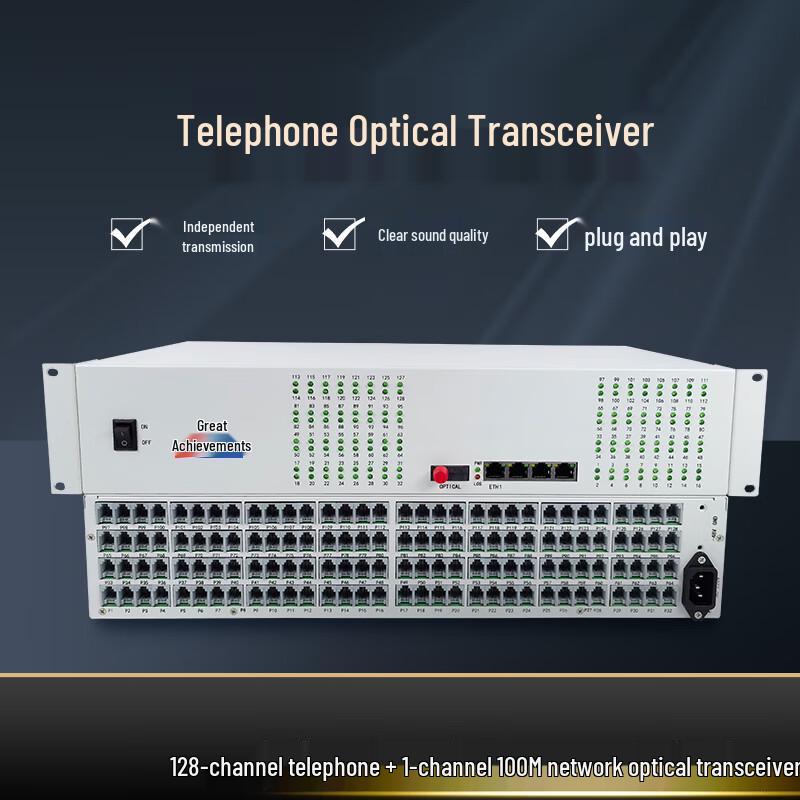 Hongji Digital Telephone Fiber Optic Transceiver