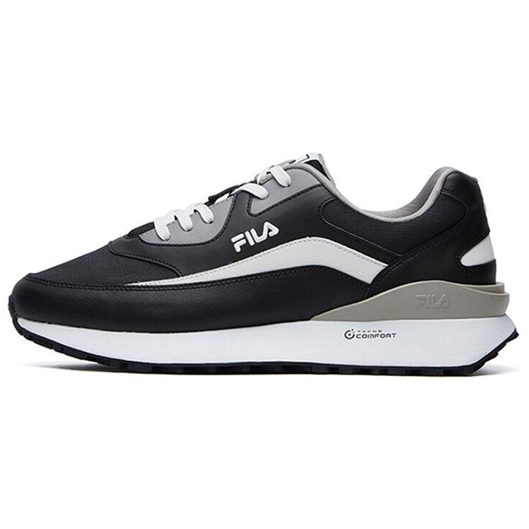 New FILA Jogger Low Top Running Shoes Men's Black Gray F12M111113FBN