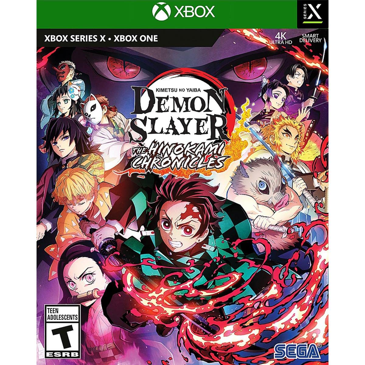 

Demon Slayer Kimetsu no Yaiba The Hinokami Chronicles North Xbox Series X (Импортная версия Америка) -