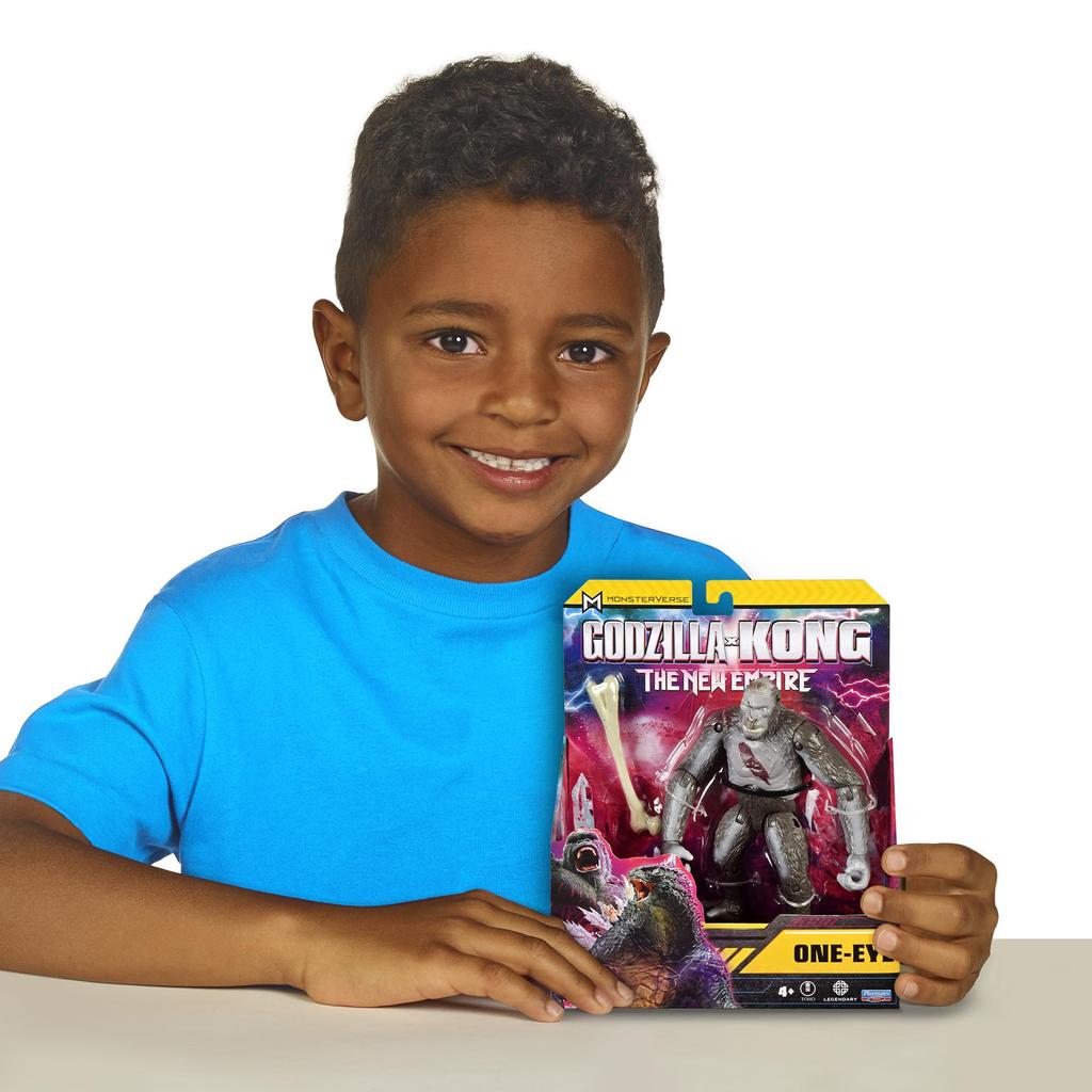 Godzilla Monsterverse x Kong One Eye Actionfigur 7 Zoll Deluxe