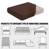 1 2 3 4 Seat Sofa Cushion Cover Back Combination Kit Cover Living Room Waterproof Jacquard Slipcover Couch Seat Protector Case