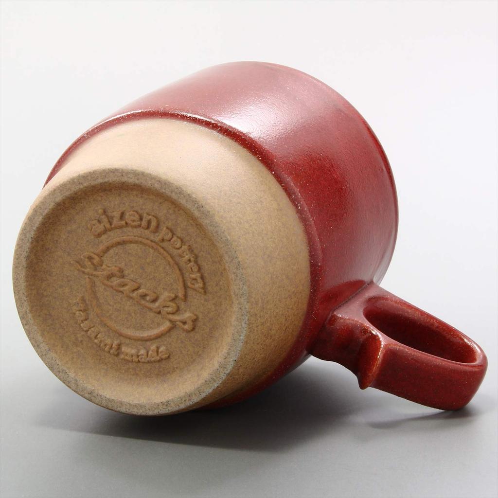 Hamato Hasami Ware Indigo Dyeing Kiln Stax Wine 300ml Mug, Red, 388538,