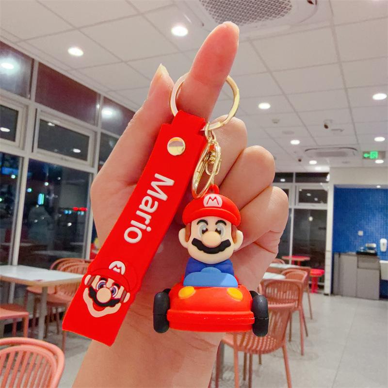 Cartoon Doll Keychain Trendy Small Toy Bag Pendant Car Key Chain Gift