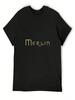 BBC Merlin T-Shirt Tier-Print für Jungen T-Shirts Schnelltrocknend Lustige Meme T-Shirts Schweres T-Shirt Für unisex