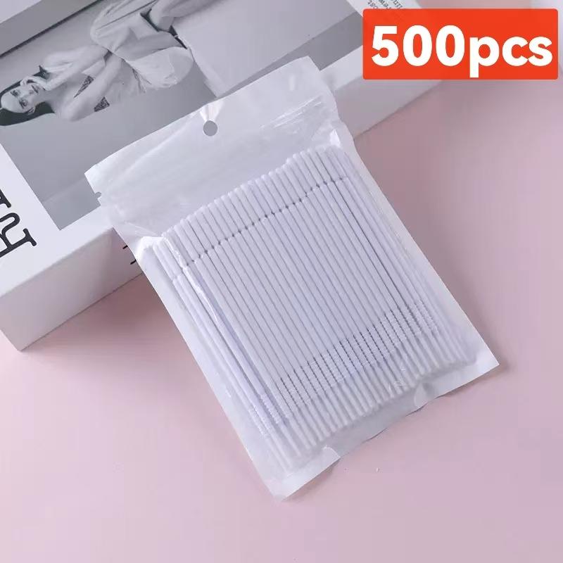 100Pcs Professional Disposable Eyelash Extension Micro Brush Applicator Make Up Mascara Swab Brushes  Professional Beauty Tools