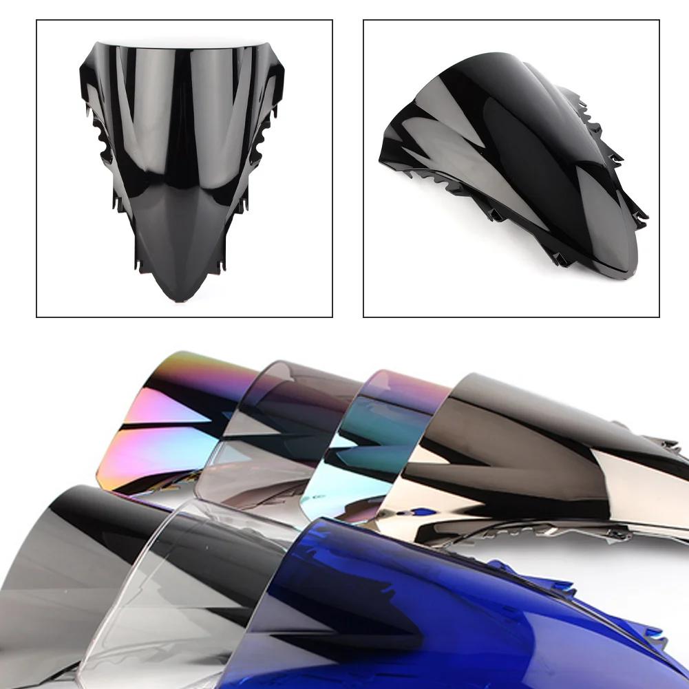 Motorcycle For Yamaha Double Bubble Windshield YZF R1 YZFR1 2007-2008 WindScreen Accessories Fairing Deflector