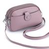 Crossbody kabelky pro ženy Dámská taška na mobilní telefon z pravé kůže Mini Dámská taška na jedno rameno Messenger z prémiové hovězí kůže