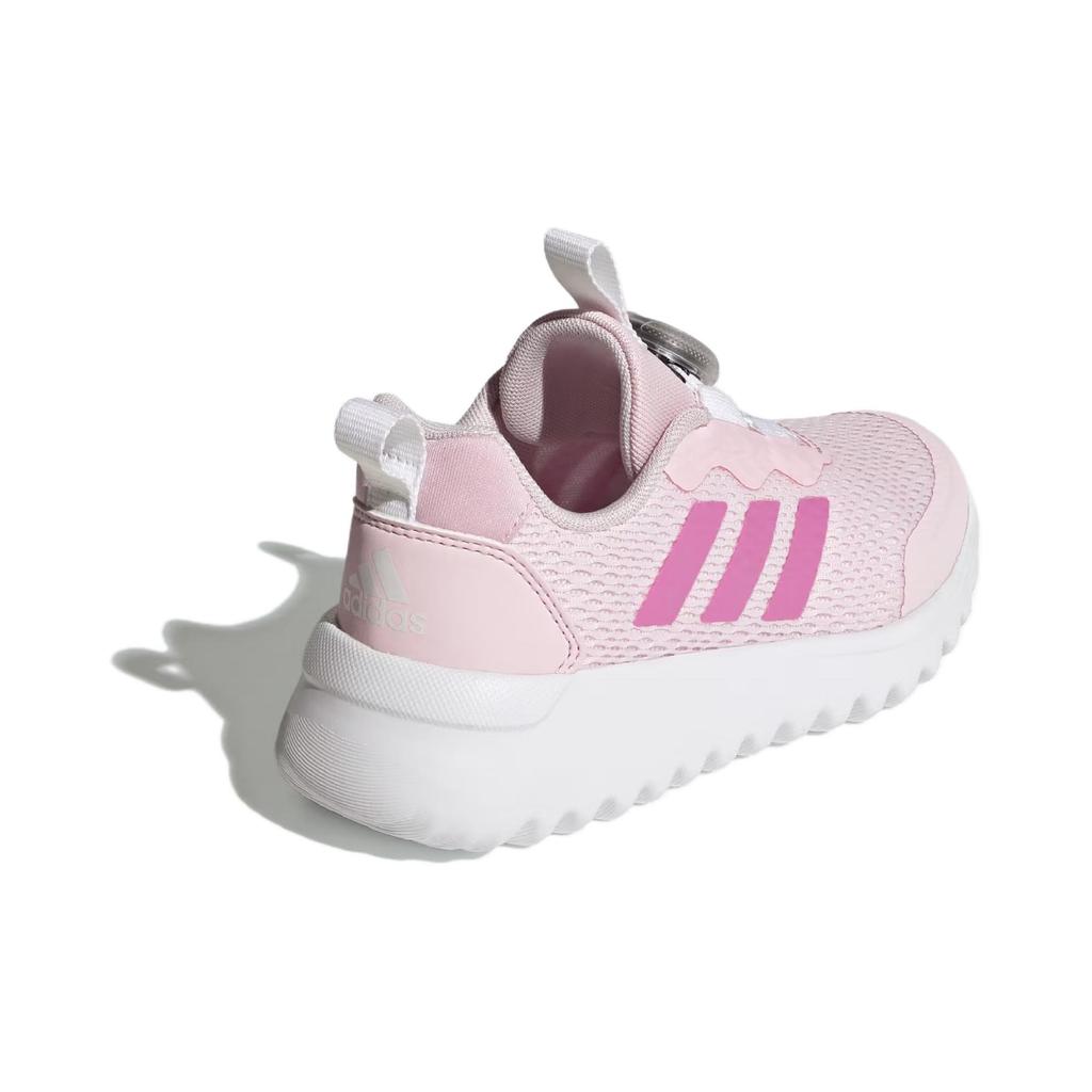 Adidas ActiveFlex BOA 3.0 Comfortable Versatile Non-Slip Durable Low-Top Casual Shoes Kids Sneakers Pink White IE3959