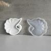 Swan Tray Coaster Casting Clay Silicone Molds DIY Cygnus Feather Jewelry Display Plate Gypsum Plaster Mould Organizer Resin Mold