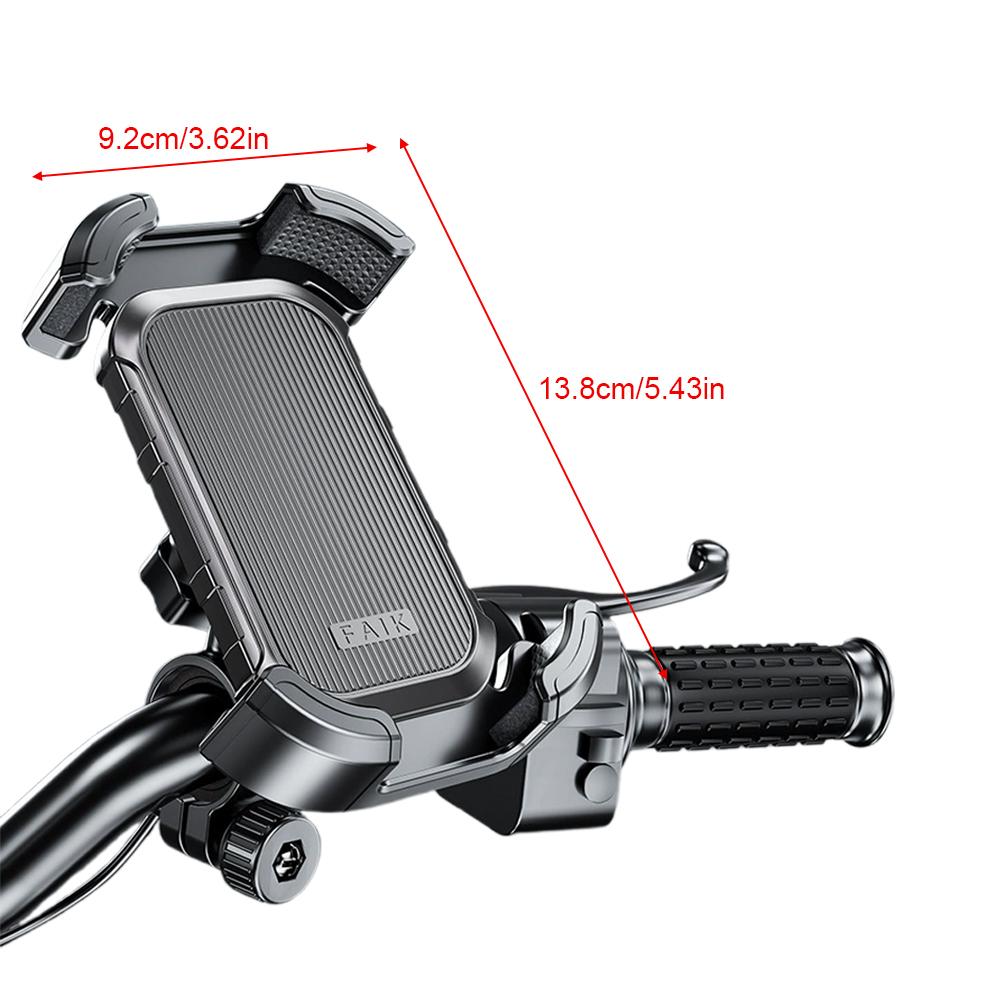 Electric Bike Phone Holder Car Mounted Battery Bike Bicycle Fixed Phone Holder Smartphone Four Claw Bicycle Holder